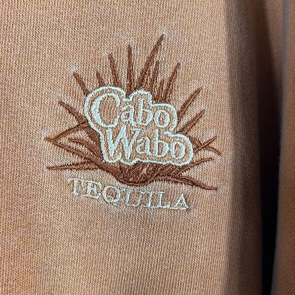 🔥🔥 Vintage CABO WABO TEQUILA Embroidered Pullover Sweatshirt Women Sz 2XL -EUC - Picture 3 of 11